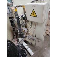 Fixed holding and melting furnace, gas, for 200 kg aluminium, METAFOUR